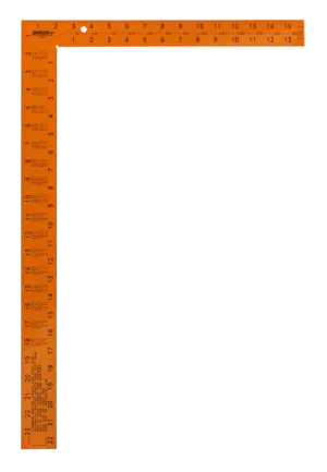 Johnson Level 16" x 24" Easy-Read™ Steel Framing Square