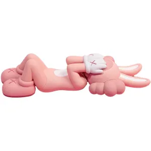 Kaws Holiday Indonesia Accomplice Vinyl Figure, Pink