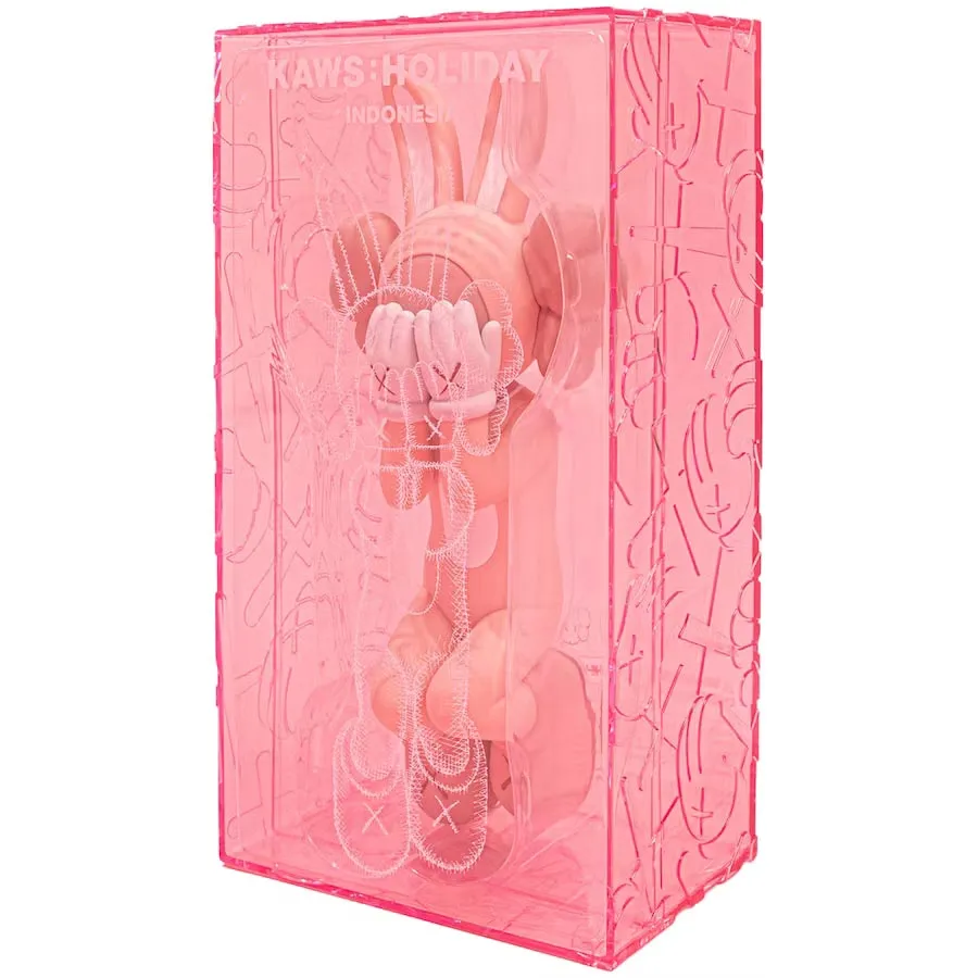 Kaws Holiday Indonesia Accomplice Vinyl Figure, Pink