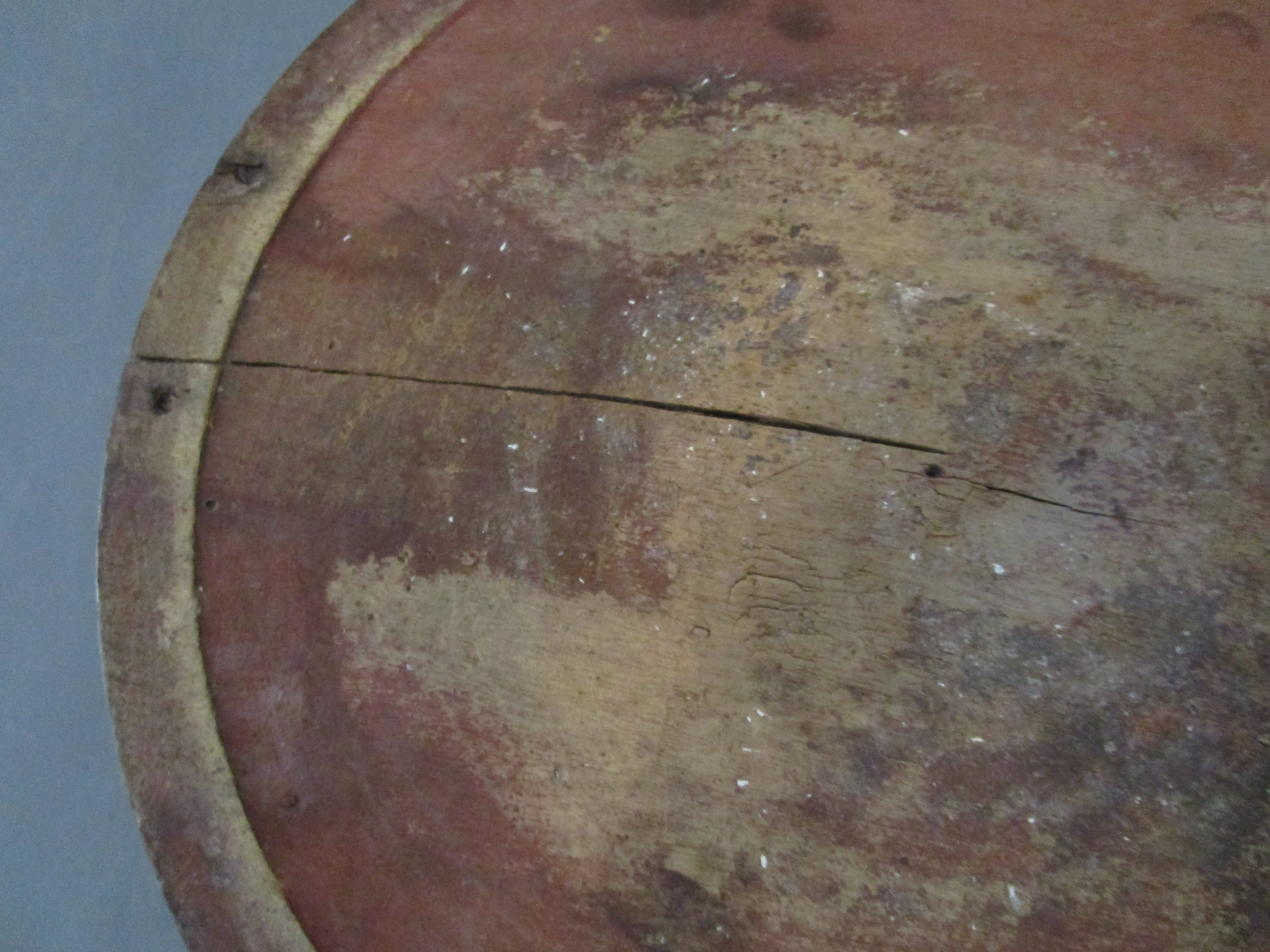 Large Indian Lidded Wooden Hand Made Bowl Vintage c1970