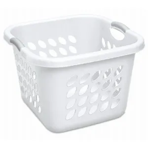 Laundry Basket – White – 19" - LOCAL DELIVERY ONLY