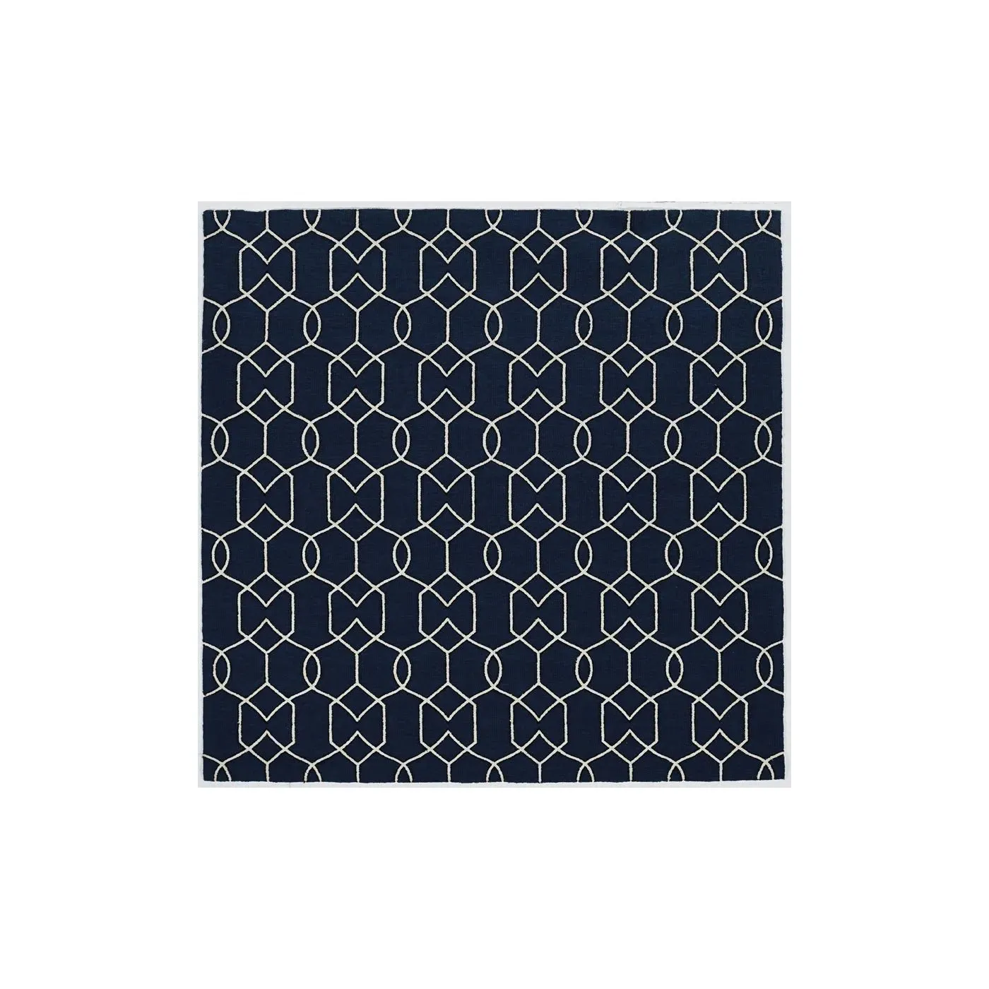 Libby Langdon Hamptons 5230 Navy Groovy Gate Area Rug