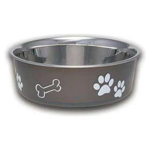 LOVING PETS - Bella Espresso Pet Bowl Medium - 1 Bowl