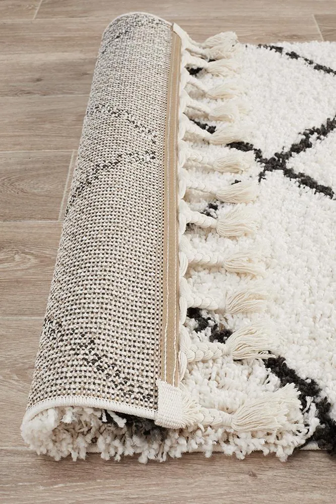 Luxe White Runner Rug