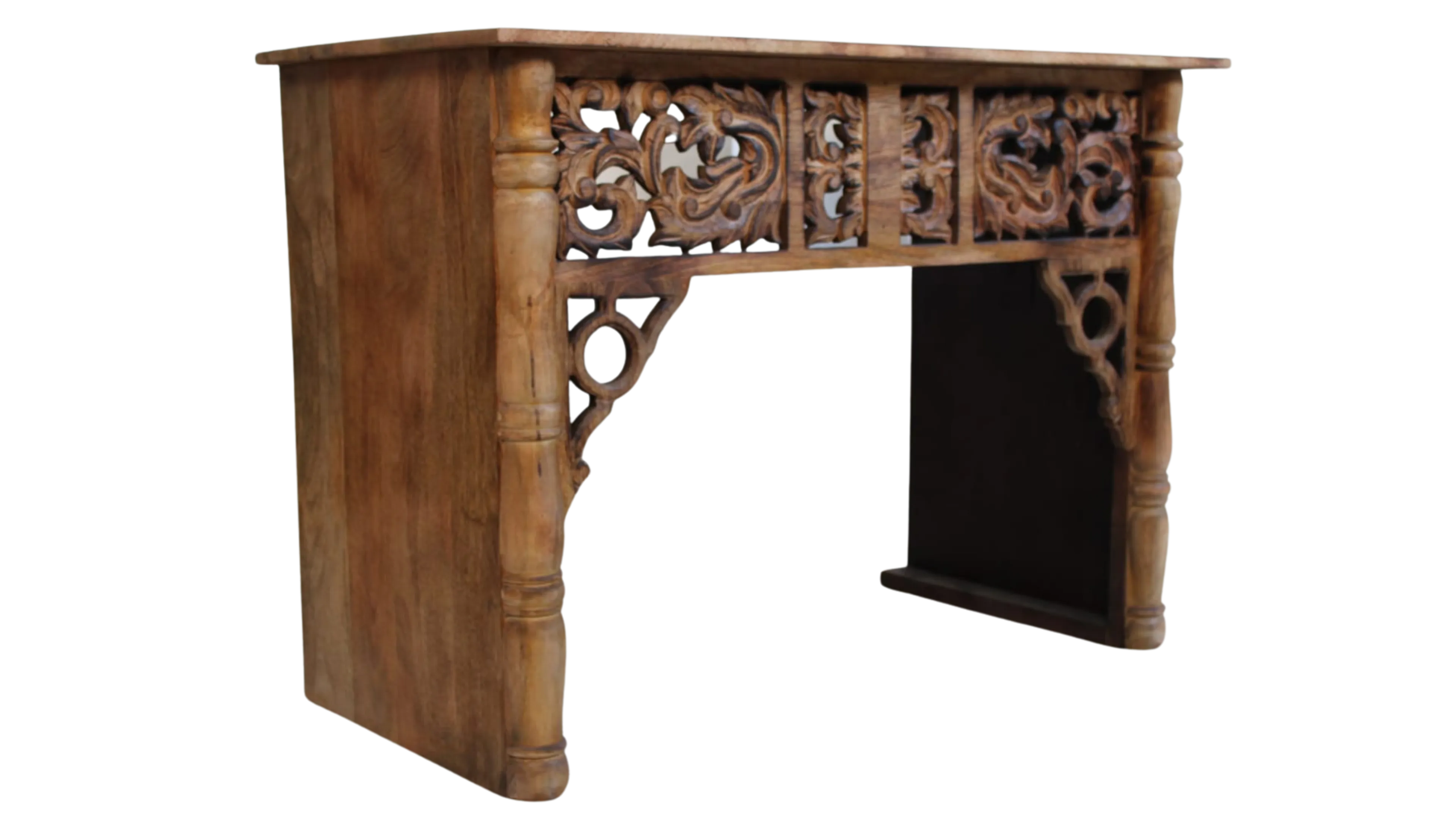 Mango Wooden Carved console table