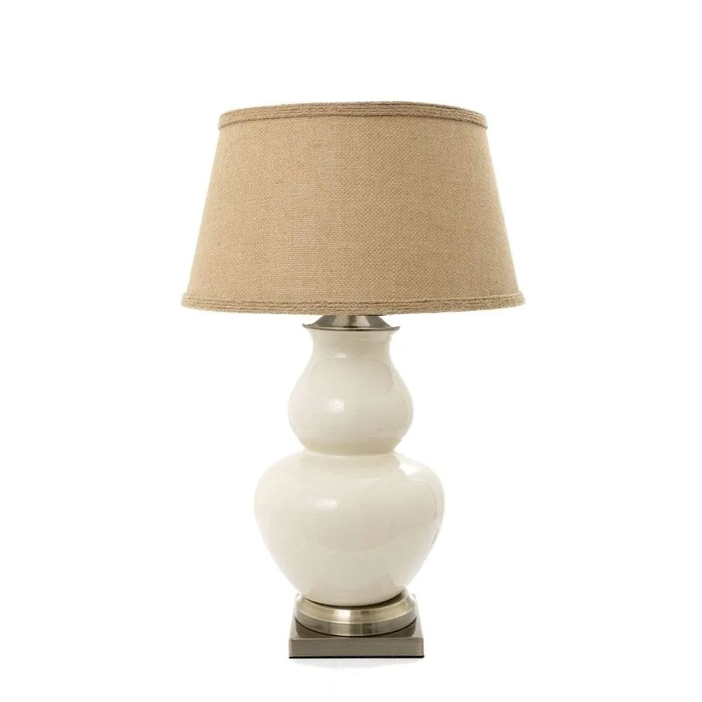 Matisse Cream Table Lamp Base