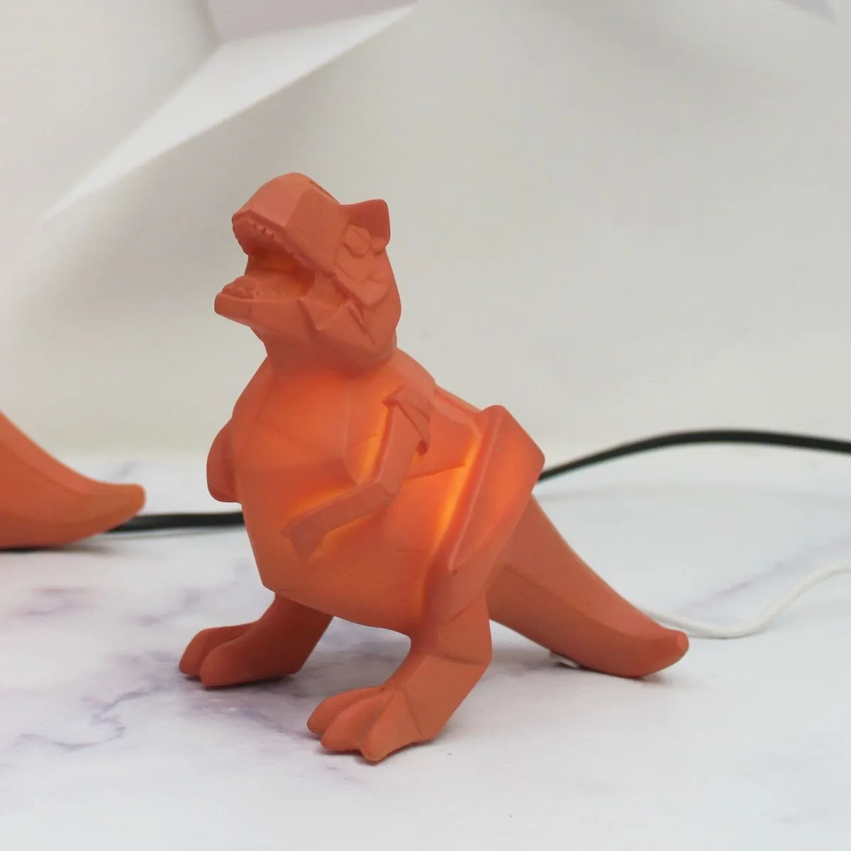 Mini Led Lamp Dinosaur Orange