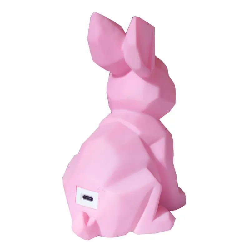 Mini Led Lamp Pink Rabbit