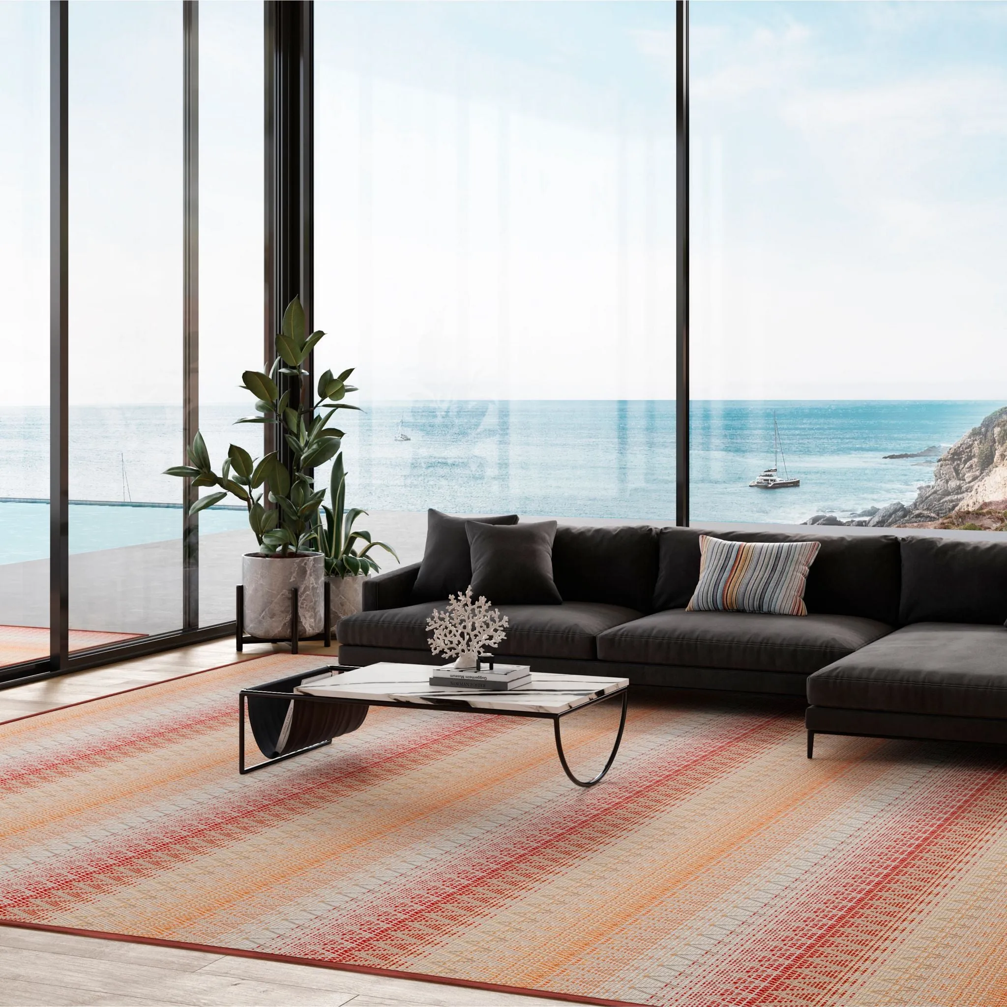 Missoni Salerno Face-To-Face Wilton Carpet, Sunrise