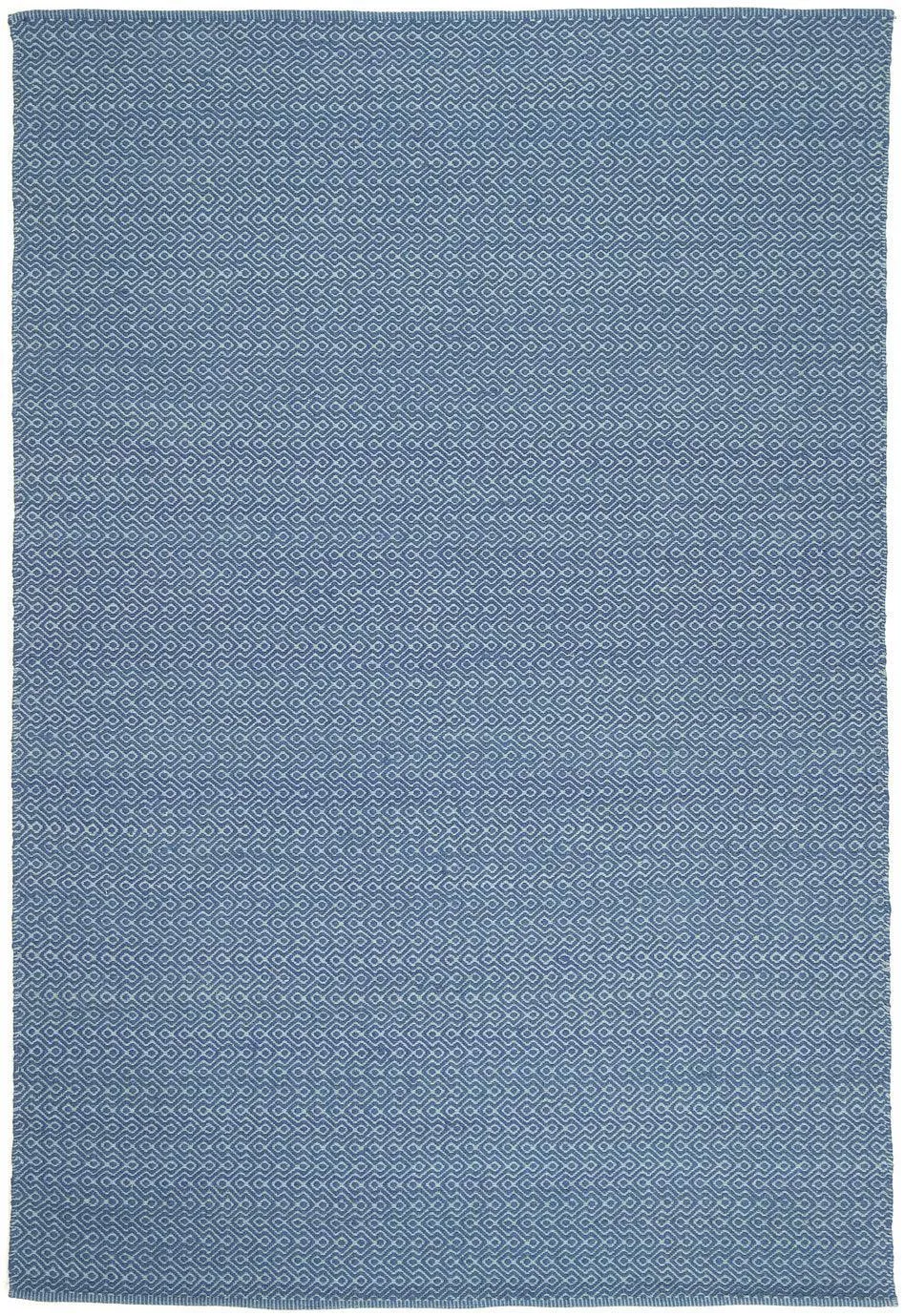 Natura Wool Blue Diamond Rug 160x230 cm