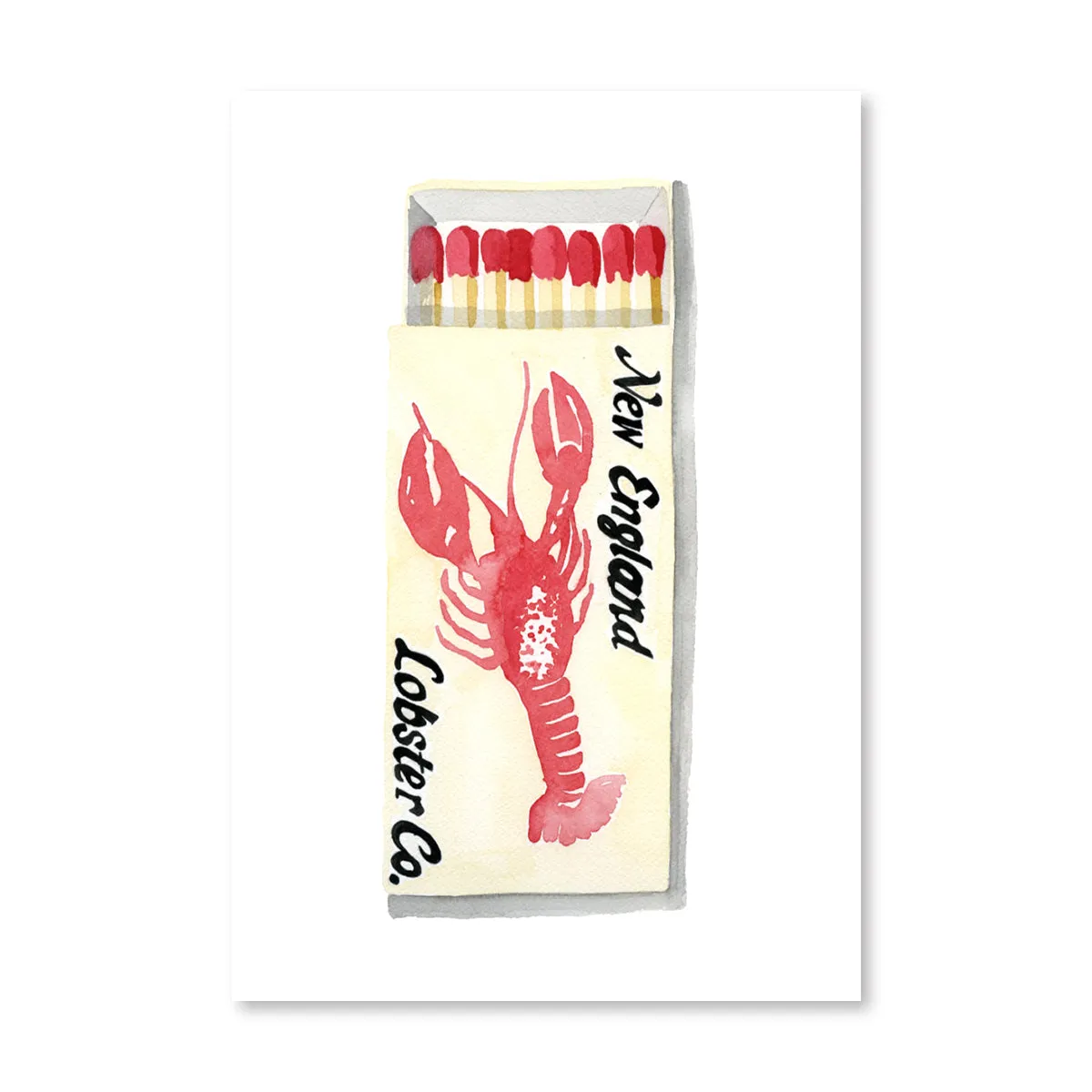 New England Lobster Co. Matchbook