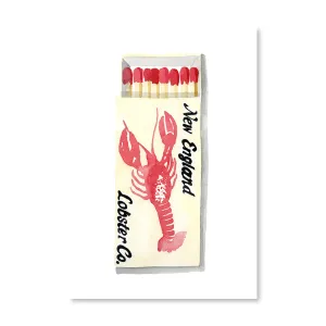 New England Lobster Co. Matchbook