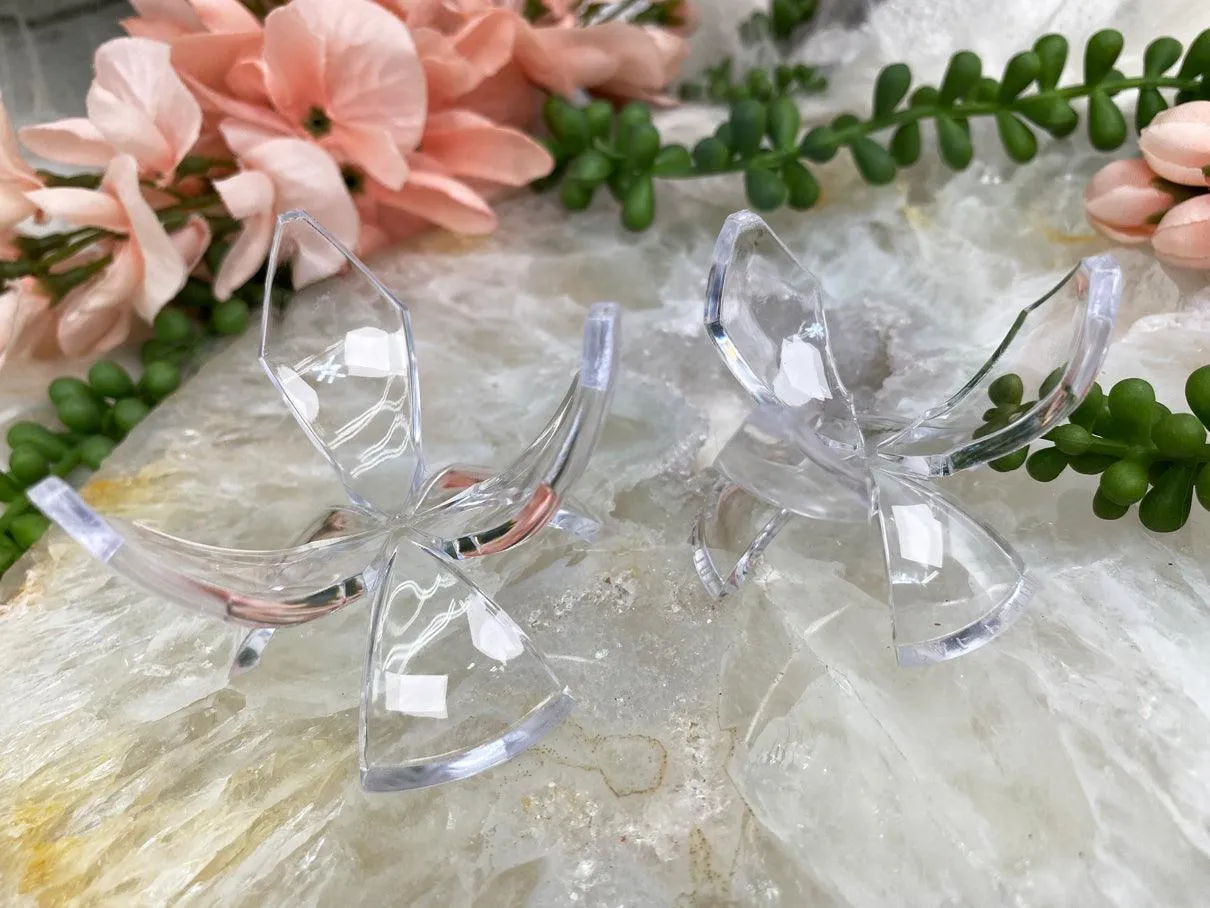 Plastic Tulip Stand for Crystals