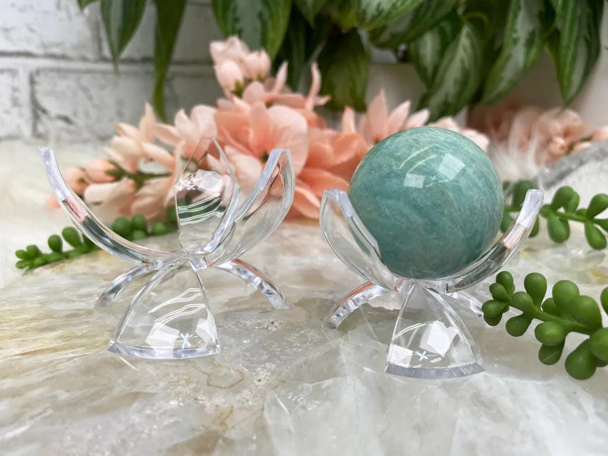 Plastic Tulip Stand for Crystals