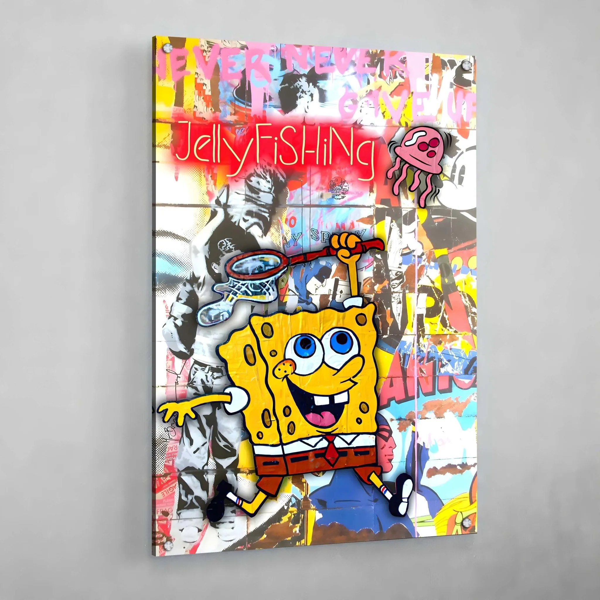 Pop Art Cartoon Canvas