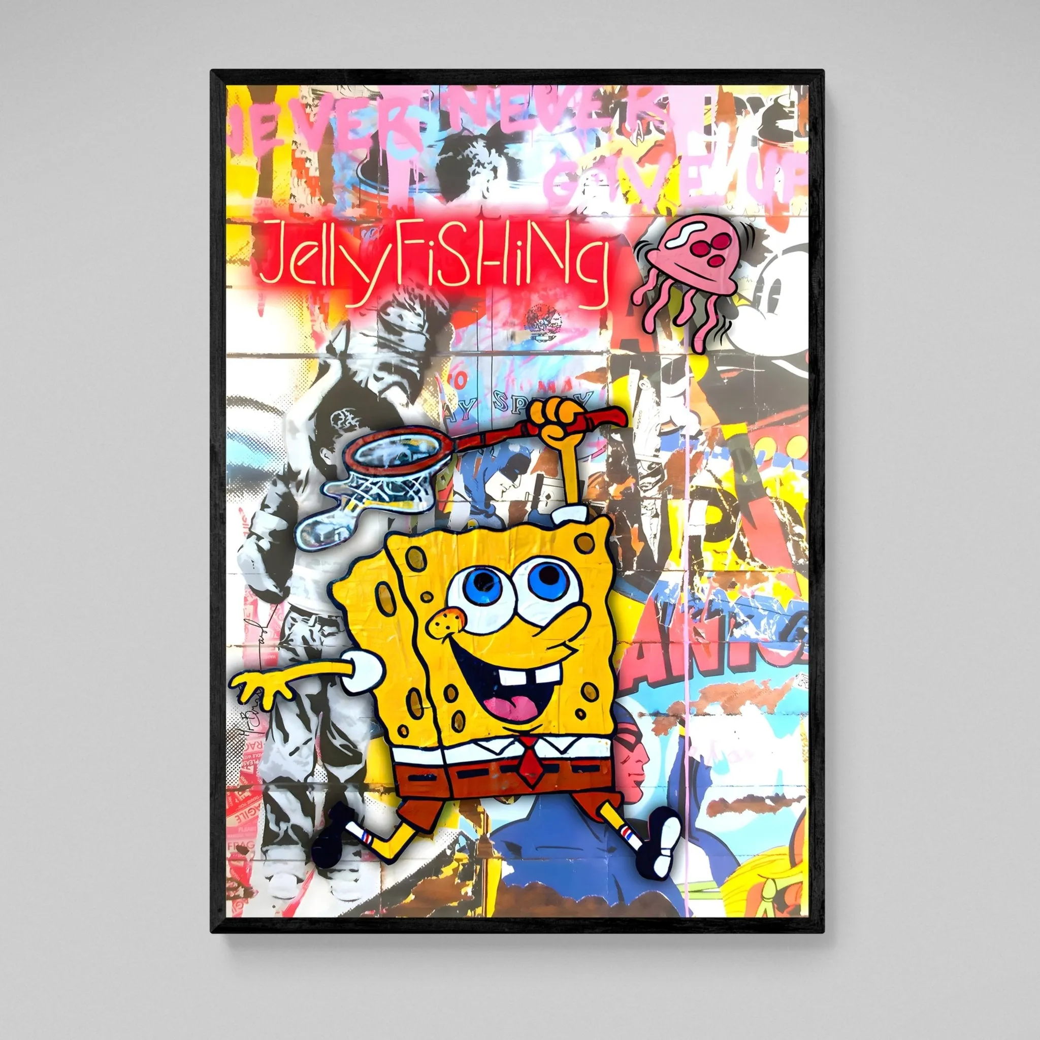 Pop Art Cartoon Canvas