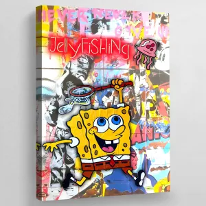 Pop Art Cartoon Canvas