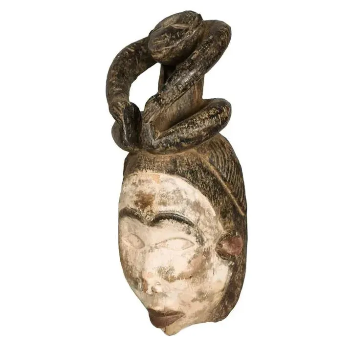 Punu Initiation Mask, Gabon #180