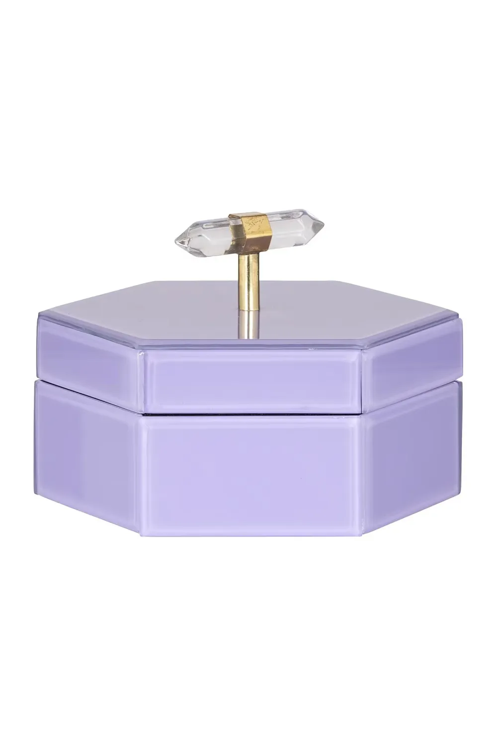 Purple Hexagon Storage Box | OROA Jutta