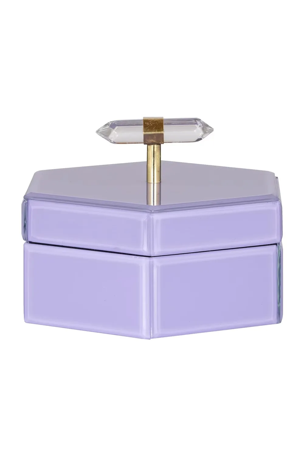 Purple Hexagon Storage Box | OROA Jutta