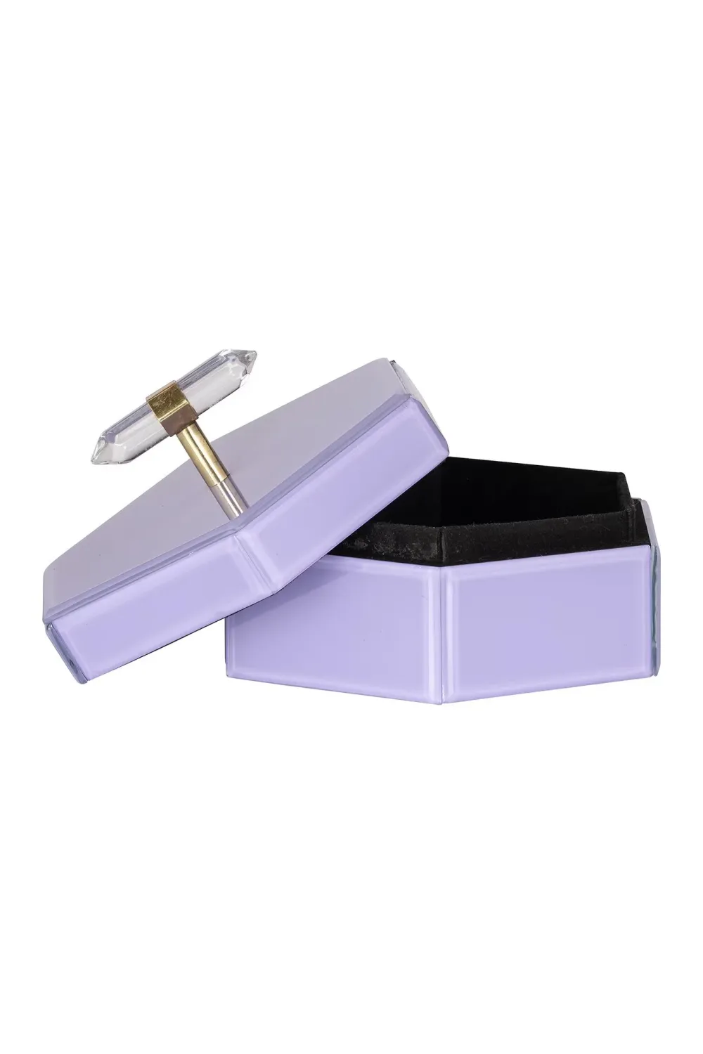 Purple Hexagon Storage Box | OROA Jutta