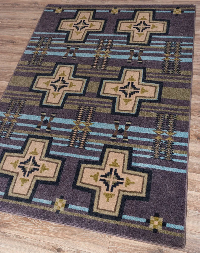 "Grand River Night Sky" Southwestern Area Rugs - Choose from 6 Sizes!