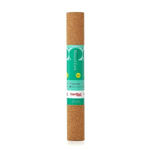 Self-Adhesive Natural Cork Shelf Liner – 18" x 4 ft