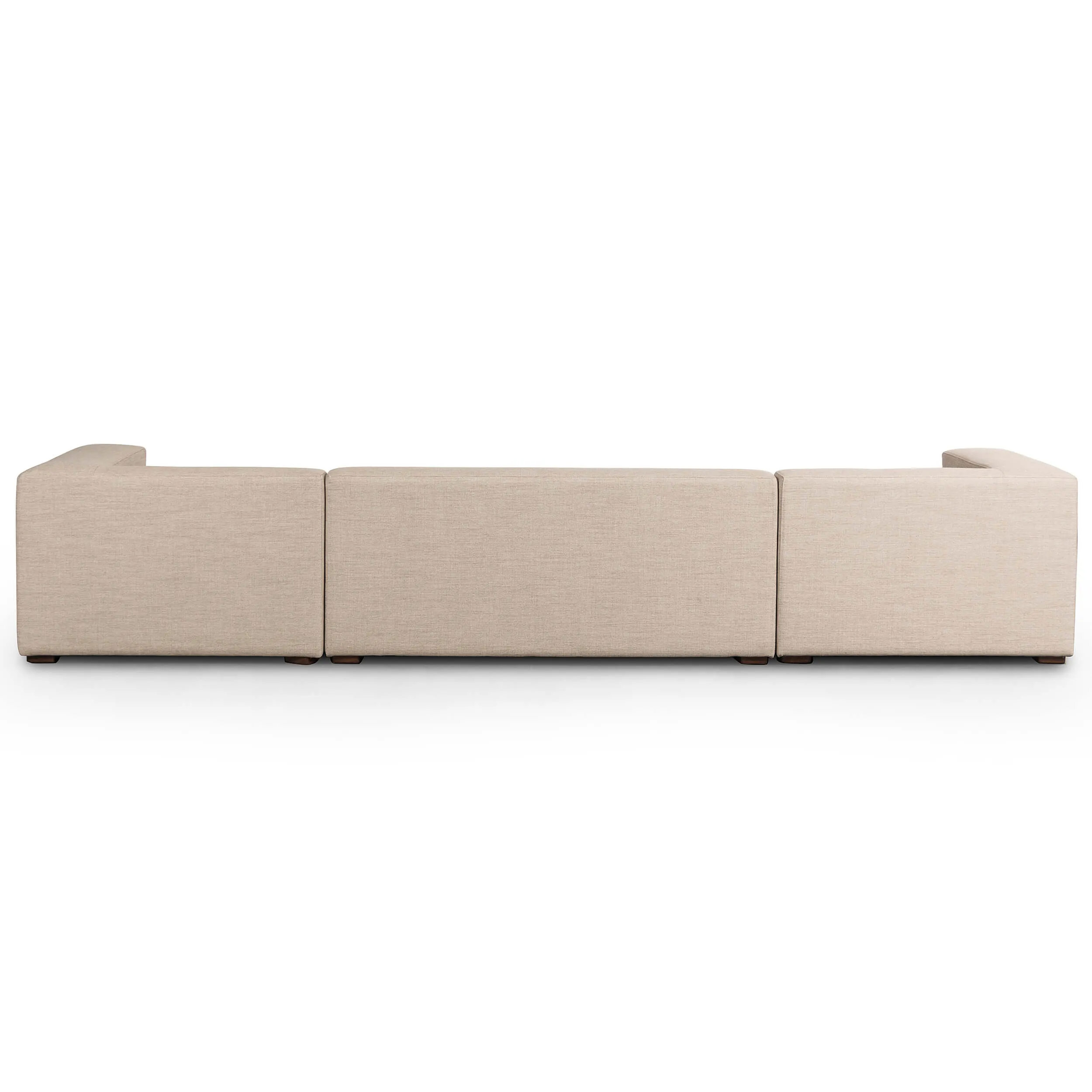 Sena 3 Piece RAF Sectional, Alcala Wheat