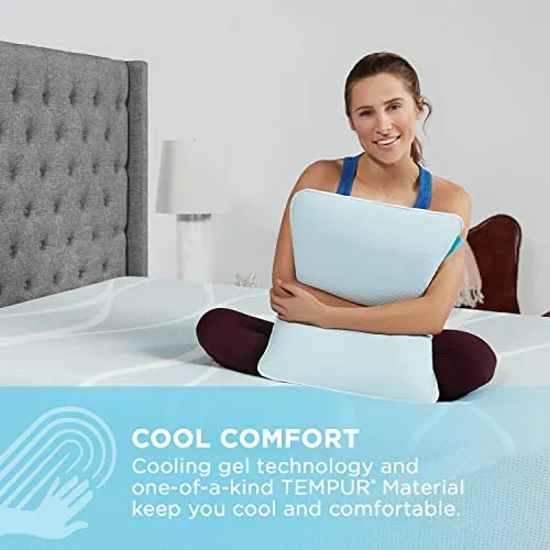 TEMPUR-ProForm   Cooling ProHi Pillow, Memory Foam, King, 5-Year Limited Warranty