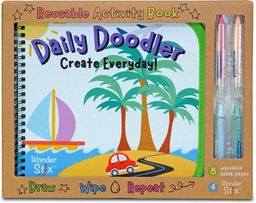 The Pencil Grip Daily Doodler Travel Activity Book