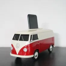 TravelMall 1963 Ridaz Volkswagen T1 Bus - Cream/Red