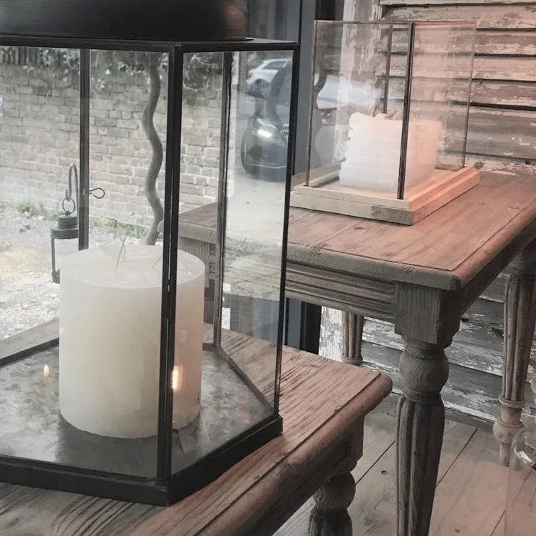 Weathered Reclaimed Pine Nesting Tables