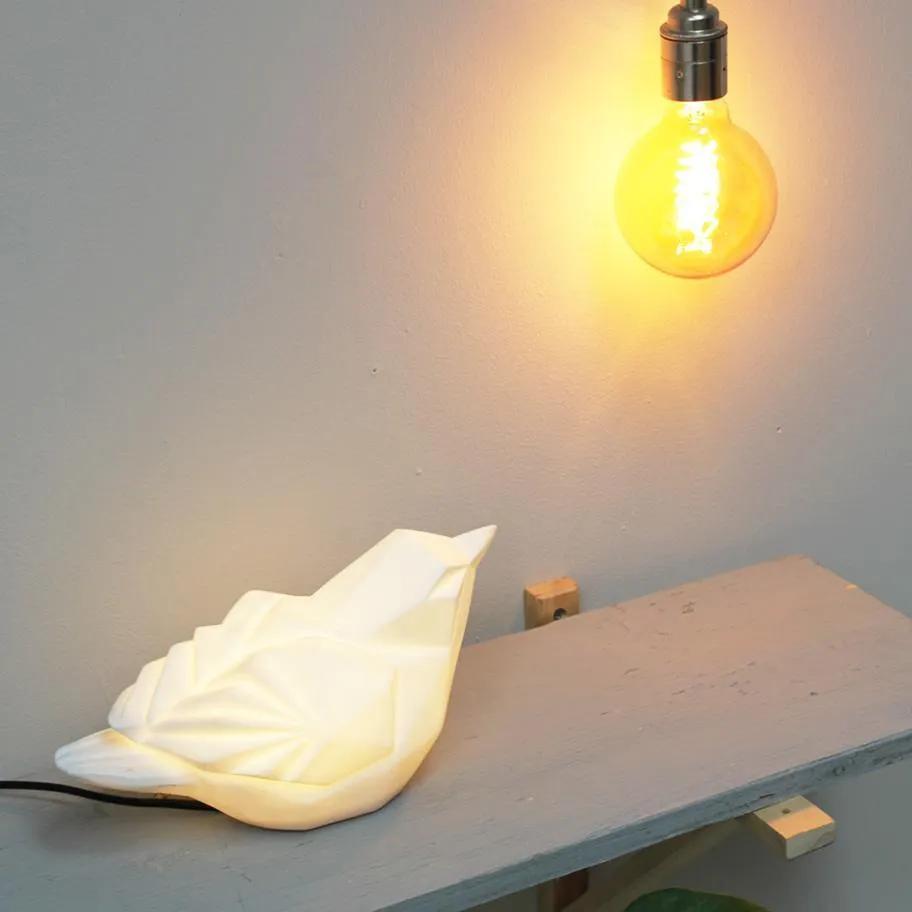 White Bird Lamp