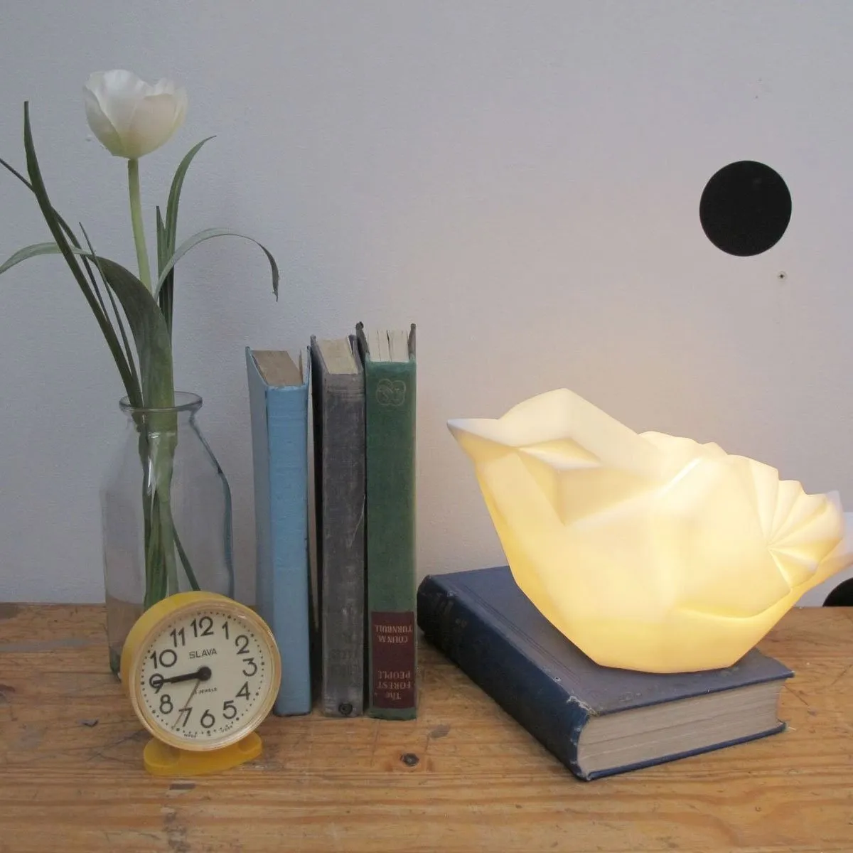 White Bird Lamp